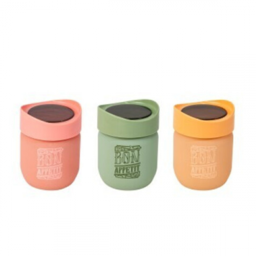 HEREVIN BON APPETIT CANISTER 425ML GLASS 149357-150