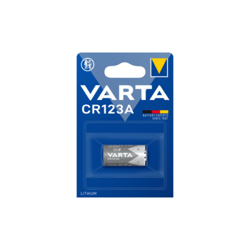VARTA BATTERY LITHIUM CR123 BLISTER 1