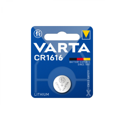 VARTA BATTERY LITHIUM CR1616 BLISTER 1