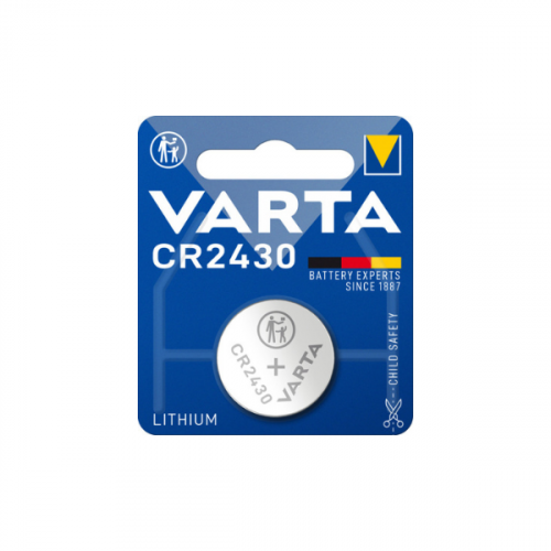 VARTA LITHIUM BATTERY CR2430 BLISTER 1