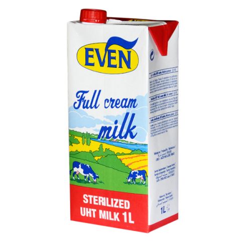 EVEN MILK FULL CREAM 1L 