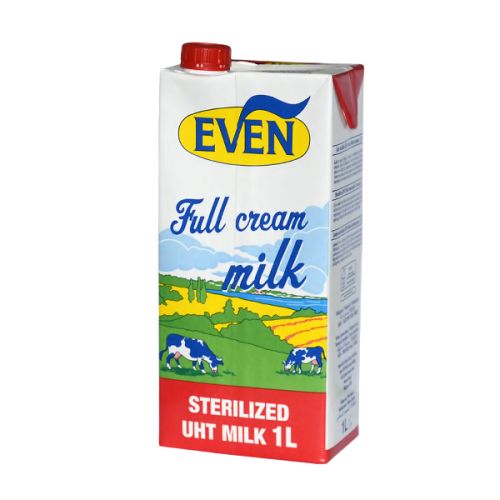 EVEN HALF CREAM UHT MILK 1L 