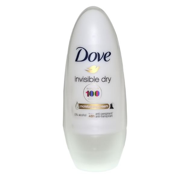 Dove deodorante roll on invisible dry - 50ml