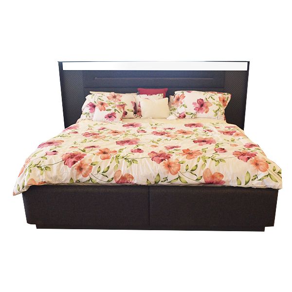 BED WOODEN MIRROR LOCA