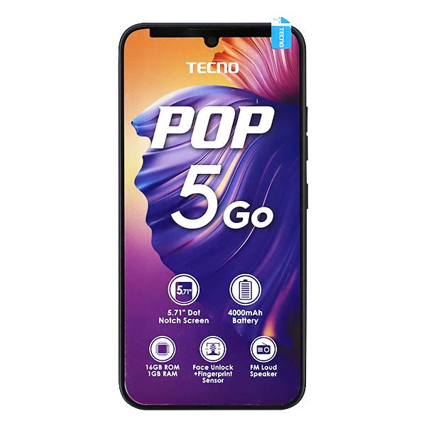 TECNO POP 5 GO (BD1) 1GB/16GB/3G SMART MOBILE PHONE