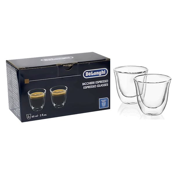 Delonghi Essential Collection Espresso Glasses - Pack Of 6