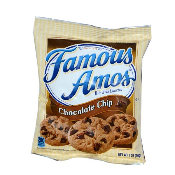 Famous Amos Cookies Chocolate Chips 56g 0170