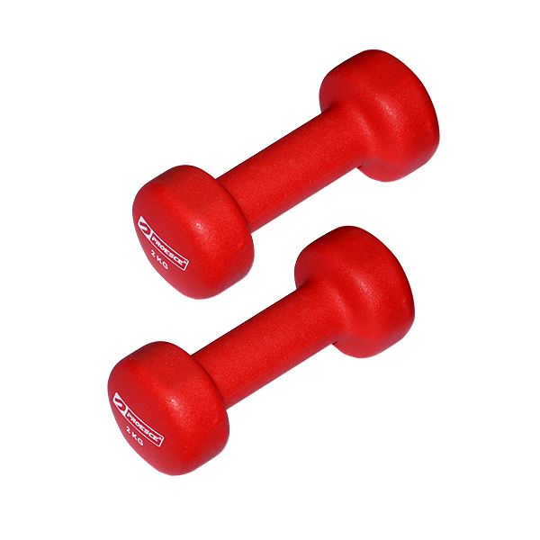 Pair of dumbbells Pure2Improve neoprene 2x 2Kg - Fitness and weight  training - Accessories - Equipment