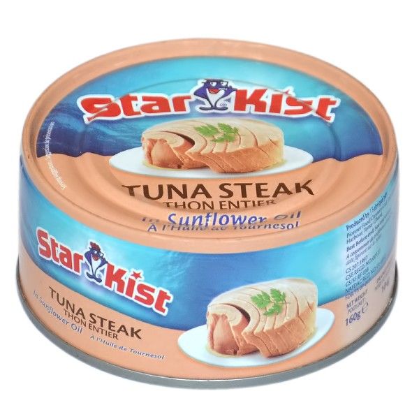 STARKIST SOLID TUNA FISH IN SUNFLOWER OIL 160G